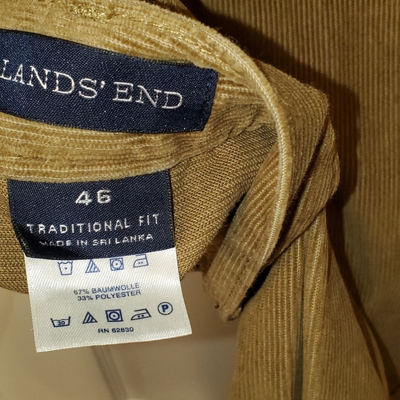 46 US Corduroy Pant Trousers - Picture 2 of 3